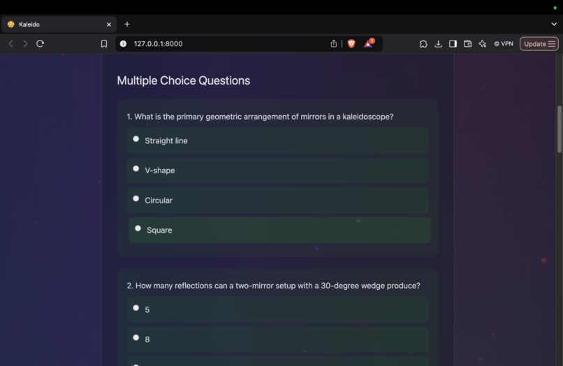 Kaleido - Microlearning for Language Learners – screenshot 4