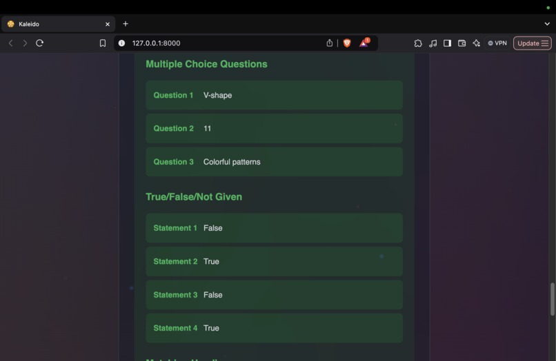 Kaleido - Microlearning for Language Learners – screenshot 5