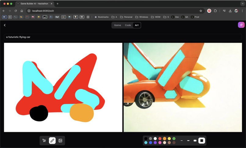 Playcade - AI Game Builder – screenshot 1
