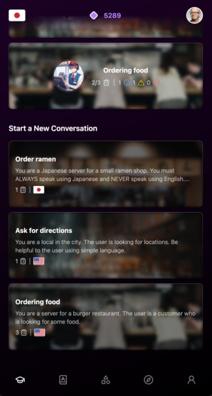 LinguaConverse – screenshot 1