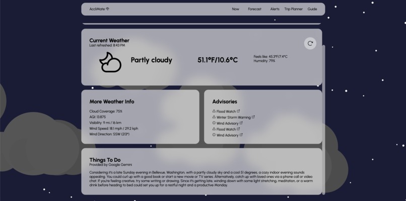 AccliMate – screenshot 2