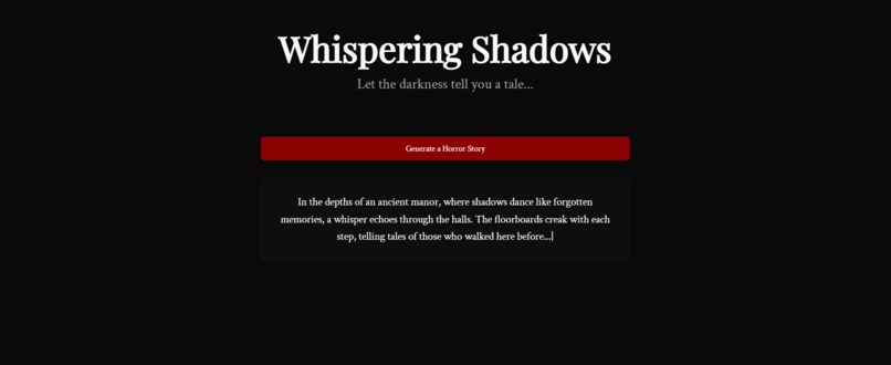 Whispering Shadows – screenshot 1
