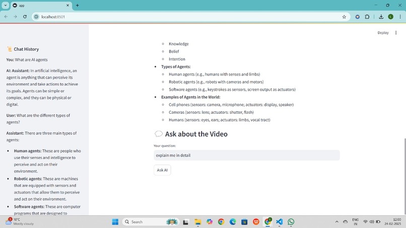 Youtube Video Summarizer – screenshot 4