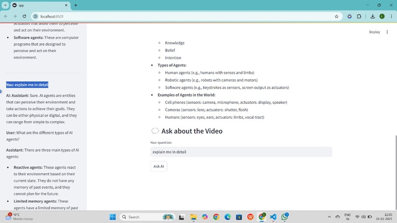 Youtube Video Summarizer – screenshot 5