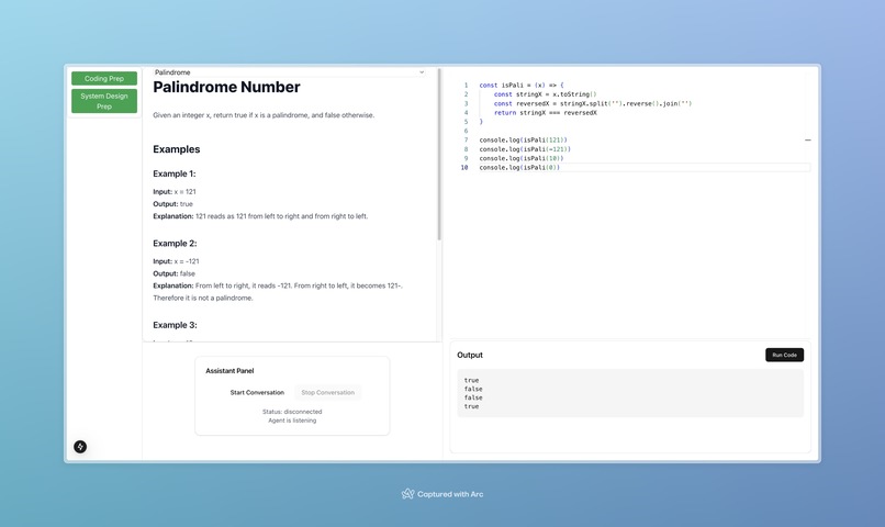 SWE Interview Coach – screenshot 1