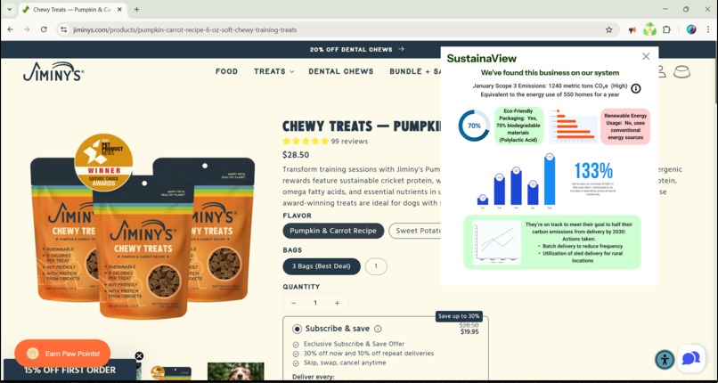 SustainaView – screenshot 3