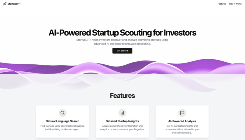 StartUpGPT – screenshot 1