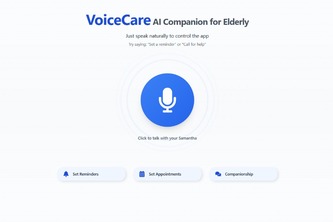 VoiceCare: AI Companion for Elderly