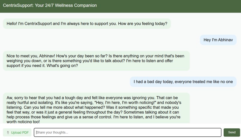 CentrixSupport – screenshot 2