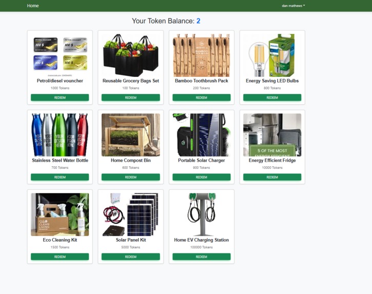 ecoRide Rewards – screenshot 2