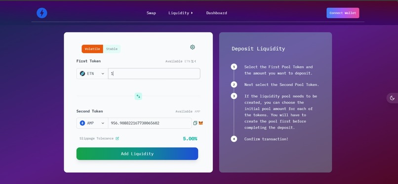 AmpEx – screenshot 2