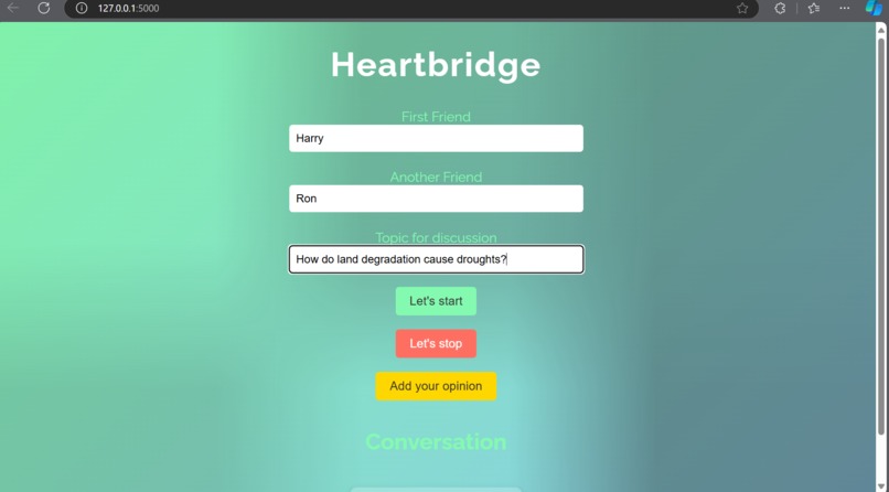 Heartbridge EchoTalk – screenshot 1