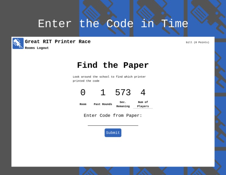 The Great RIT Printer Race – screenshot 3