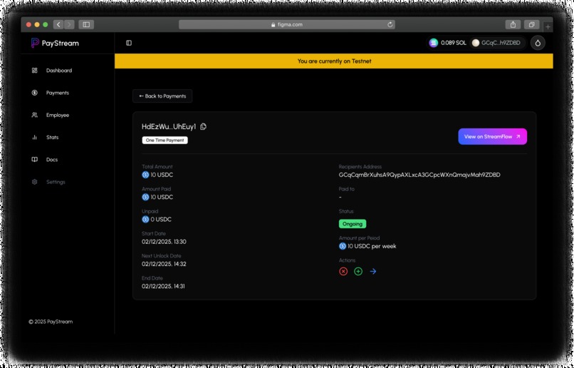 Paystream – screenshot 6
