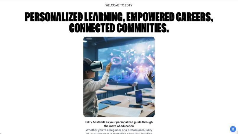 Edify AI - The Edutech Revolution – screenshot 2