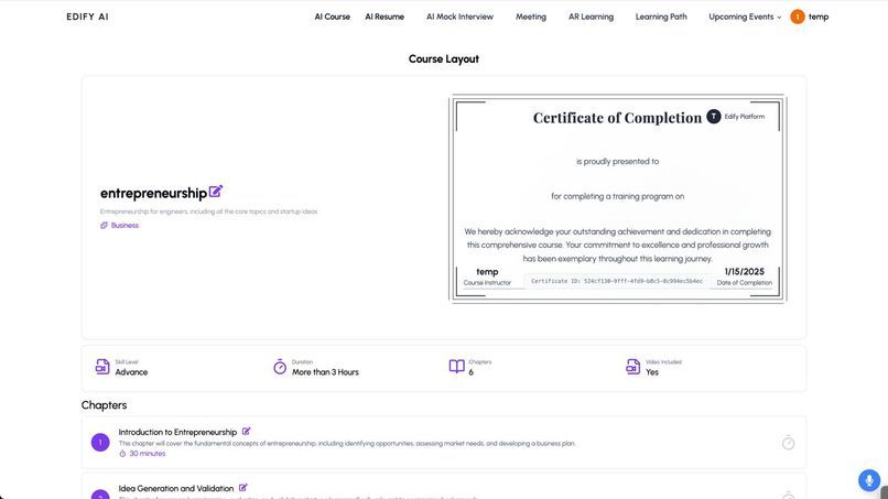 Edify AI - The Edutech Revolution – screenshot 9
