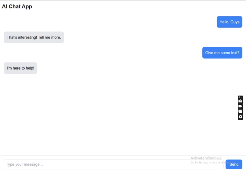 AI Chat – screenshot 1