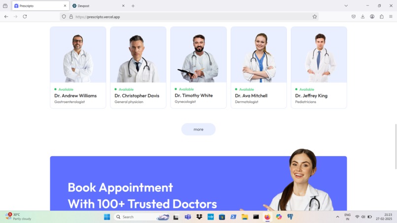 Doctor Appointment Booking System - e-Prescription 2.0 – screenshot 7