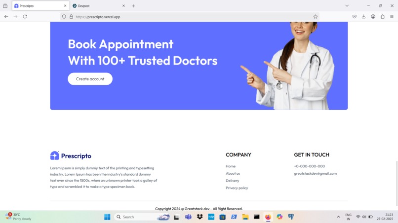 Doctor Appointment Booking System - e-Prescription 2.0 – screenshot 10