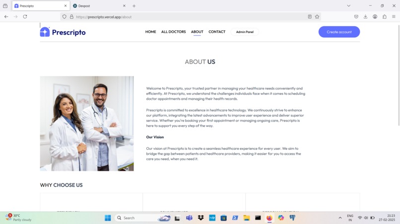 Doctor Appointment Booking System - e-Prescription 2.0 – screenshot 9