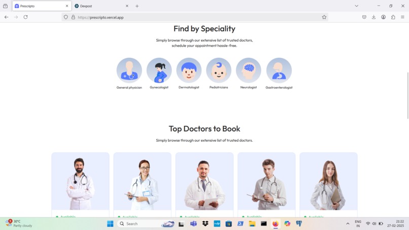 Doctor Appointment Booking System - e-Prescription 2.0 – screenshot 11