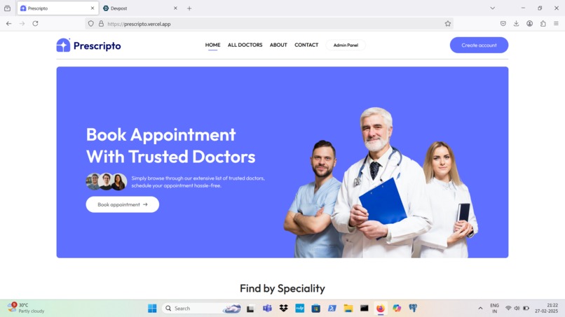 Doctor Appointment Booking System - e-Prescription 2.0 – screenshot 13