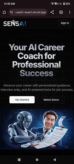 AI career coach  – screenshot 1