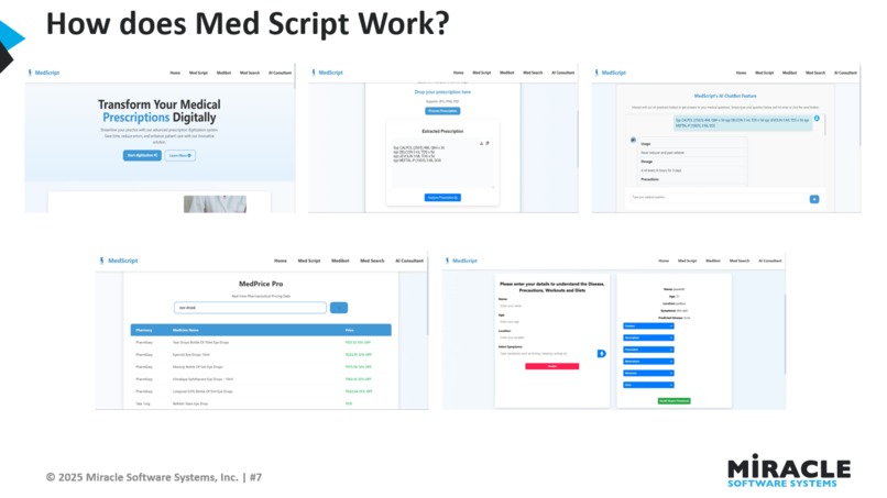 MedScript – screenshot 1