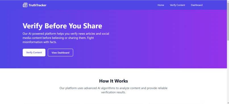 AI-Powered Fake News Detector – screenshot 1