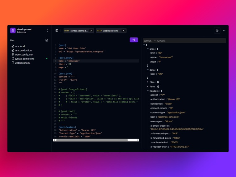 Panda HTTP Client – screenshot 3