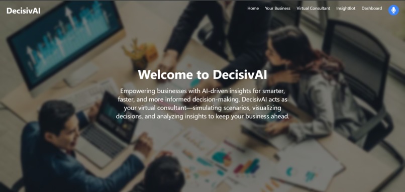 DecisivAI - An AI Powered Enterprise Decision Making System – screenshot 6
