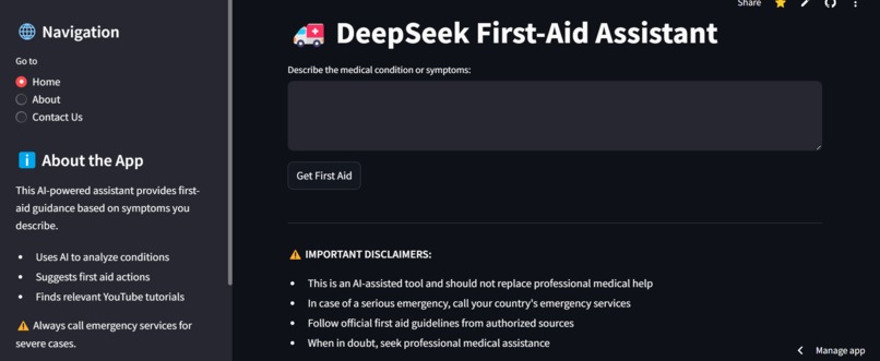 AidWise – screenshot 1