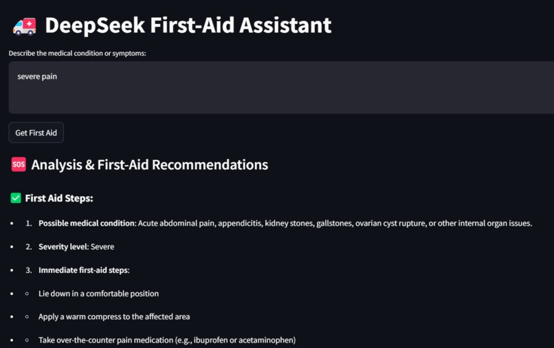 AidWise – screenshot 2