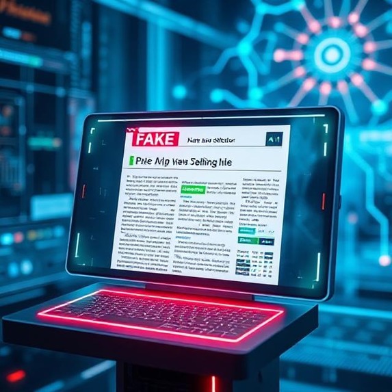 AI-Based Fake News Detector – screenshot 1