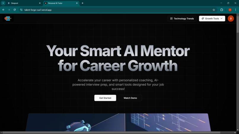 Talent Forge – screenshot 1