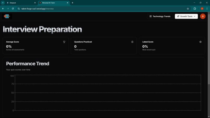 Talent Forge – screenshot 5