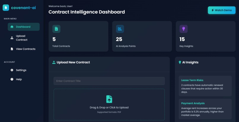 Covenant AI – screenshot 1