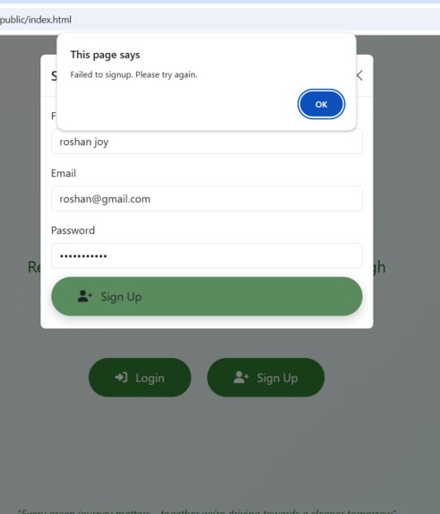 ecoRide Rewards – screenshot 2
