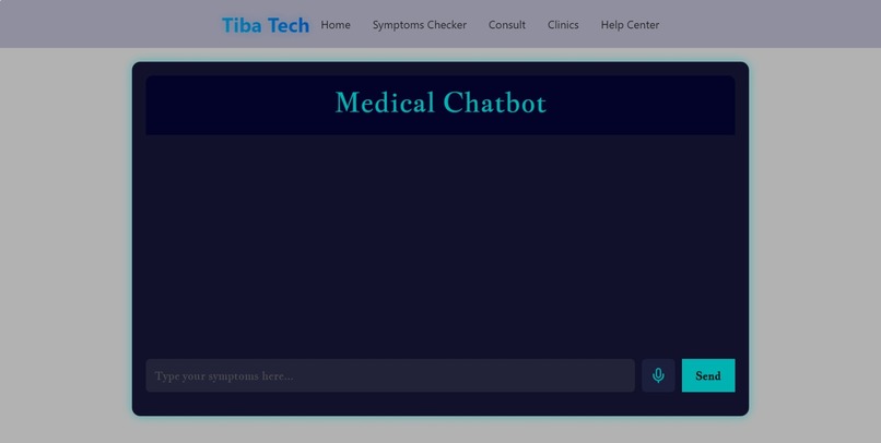 Tibatech: AI-Powered Healthcare Assistance App. – screenshot 1