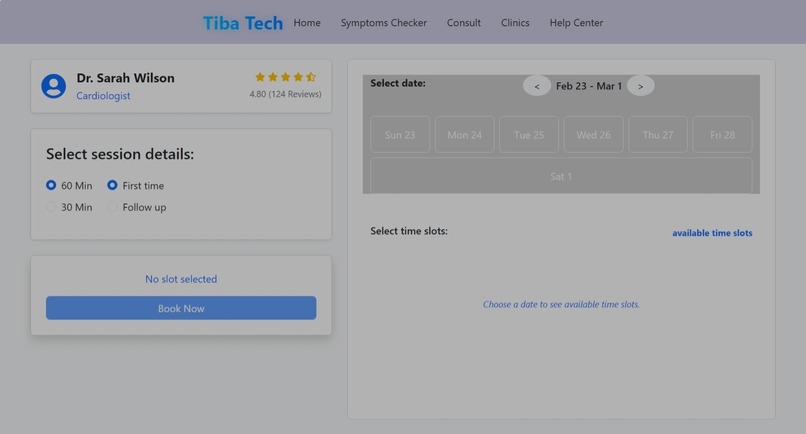 Tibatech: AI-Powered Healthcare Assistance App. – screenshot 2