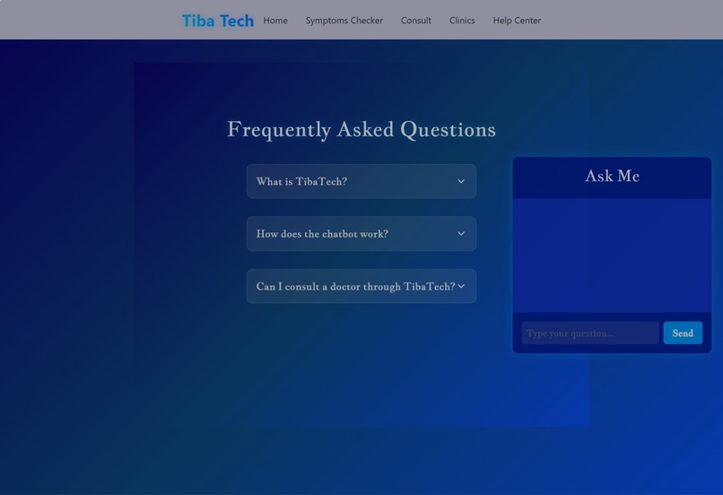 Tibatech: AI-Powered Healthcare Assistance App. – screenshot 3