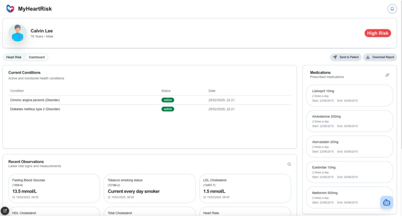 MyHeartRisk – screenshot 3