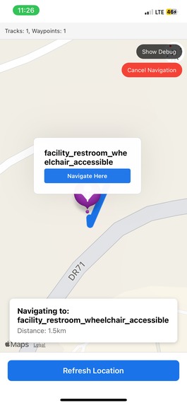 AbleNav – screenshot 1