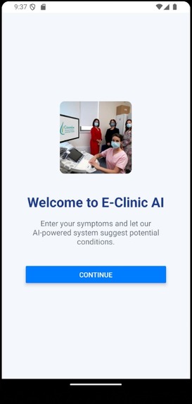 eClinic  – screenshot 1