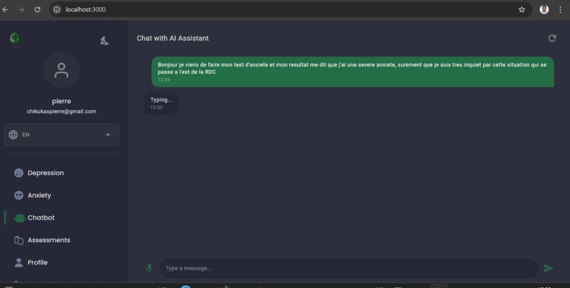 Mental health care – screenshot 6