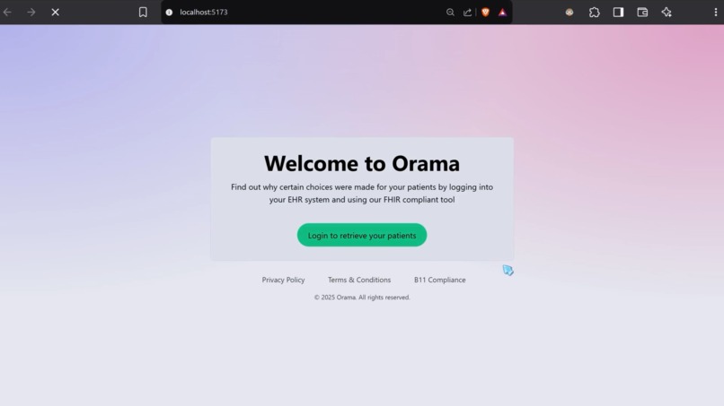 Orama: Your AI-Powered Clinical Companion – screenshot 2