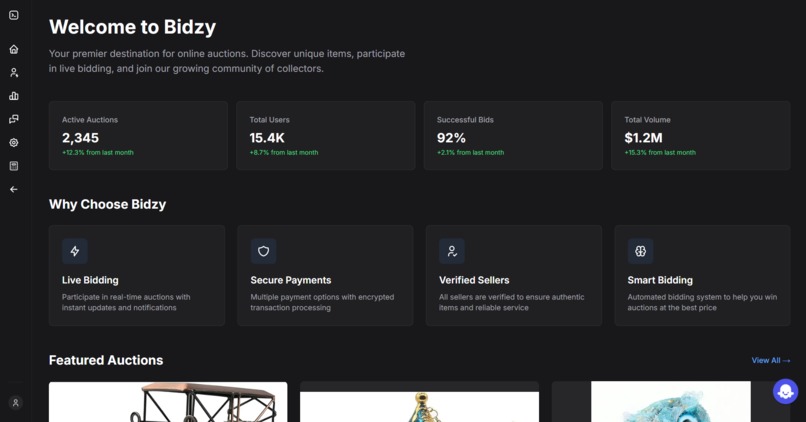 Bidzy – screenshot 3