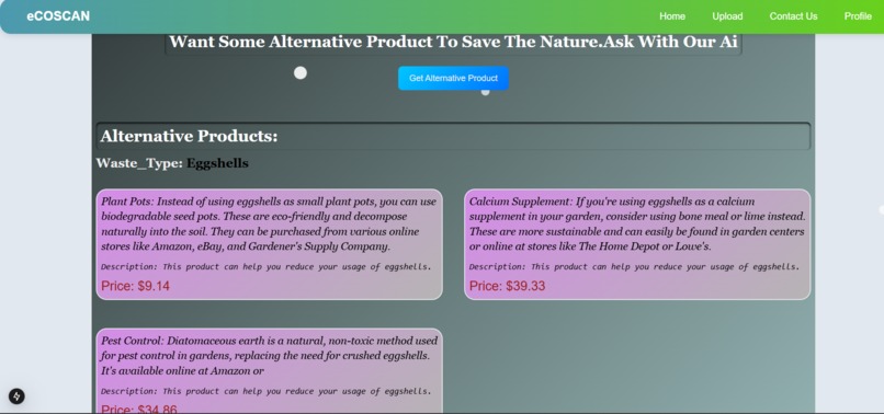 ECOSCAN:AI Powered Waste Detection System – screenshot 7