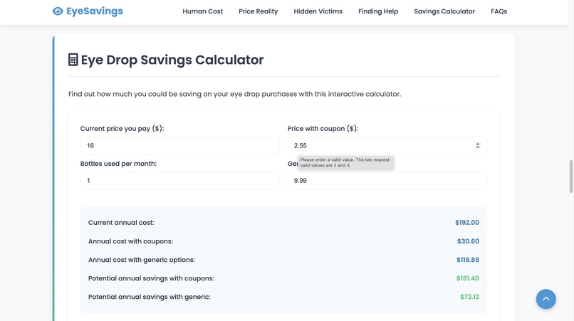 Eye Savings – screenshot 7