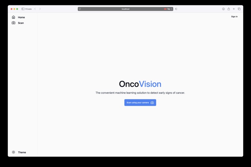 OncoVision – screenshot 1
